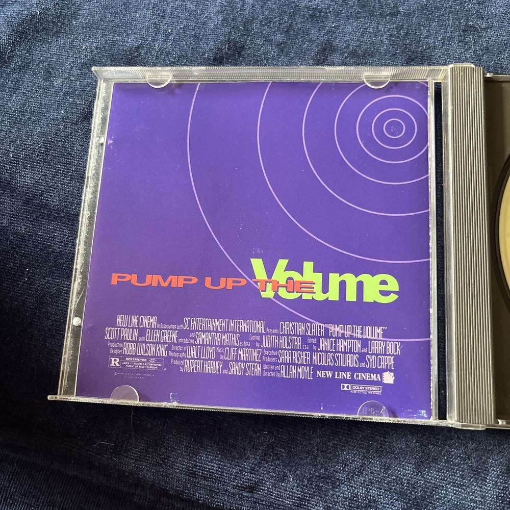 Pump Up The Volume Soundtrack CD 1990 MCA BMG Club Soundgarden Pixies Alt Rock - Picture 3 of 5